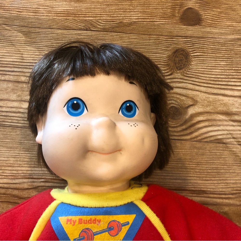 1985 Playskool My Buddy Workout orig clothes